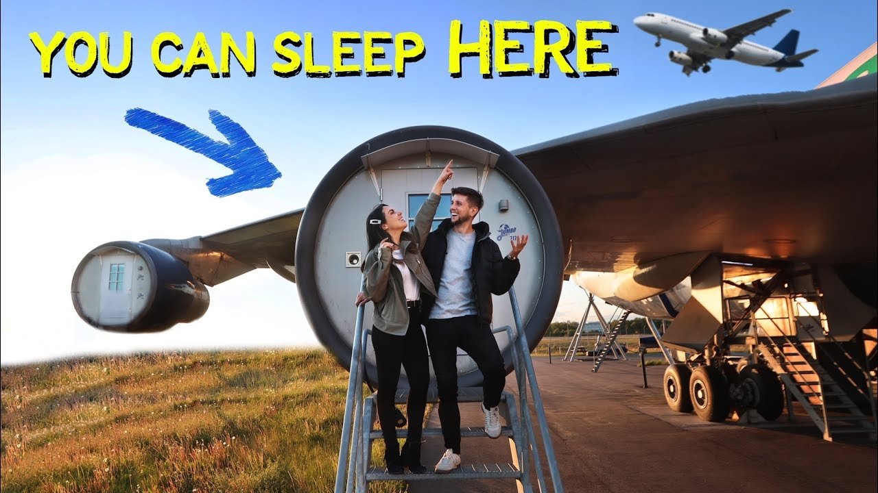 We Slept in a AIRPLANE HOTEL?! - 7 Days in Stockholm Sweden