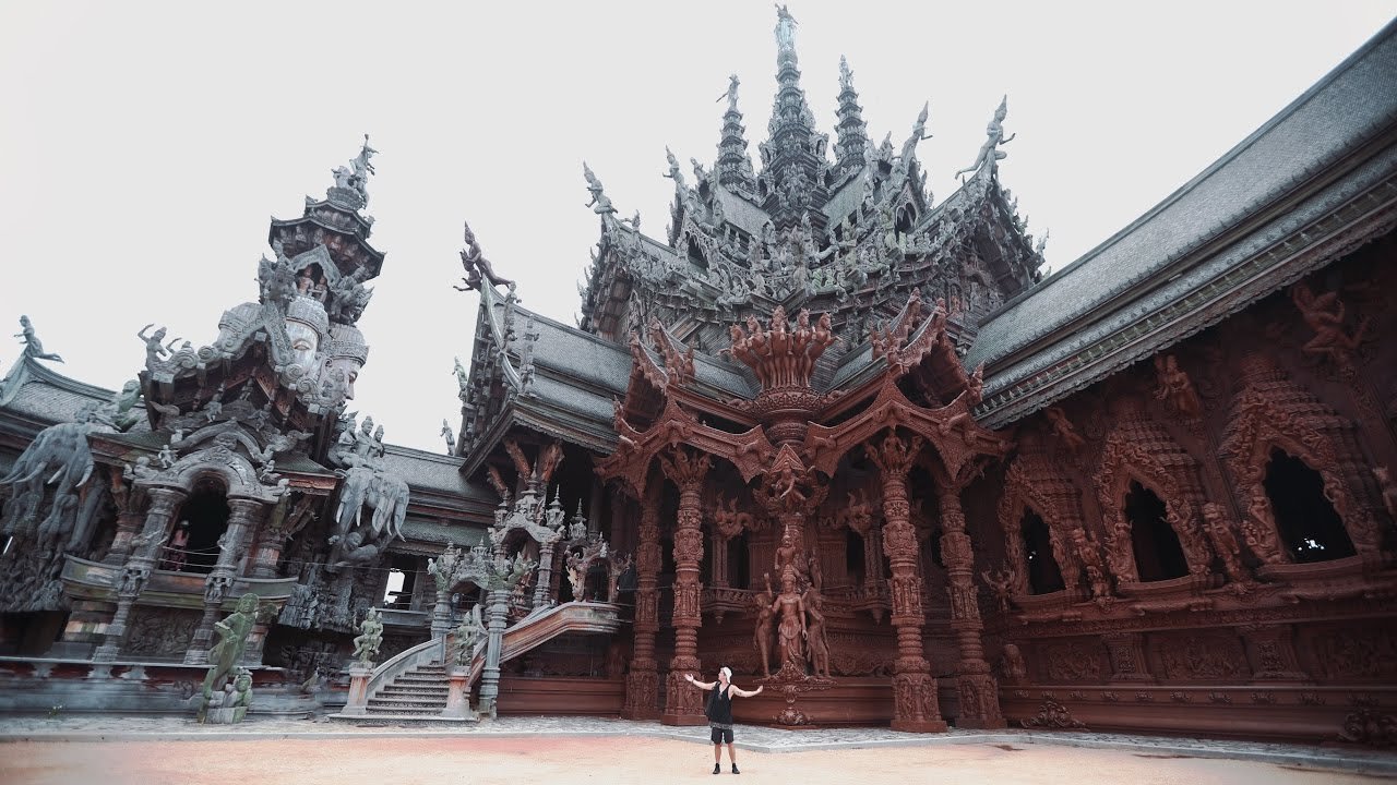 THAILAND'S MOST INCREDIBLE TEMPLE  - Sanctuary of Truth